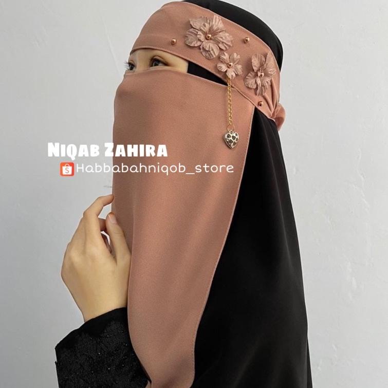 ✓ Niqab Bandana Niqab Cadar Niqab Yaman Niqob Cadar Niqob Warna Virall Termurah ZAHIRA WARNA