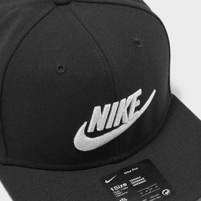 Topi Nike Futura Pro Snapback Cap Black Pine Green Original