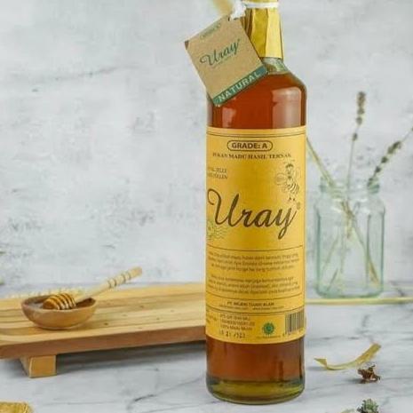 

✸ URAY 640 ML 875gr GRADE A Raw Honey Hutan Liar BUKAN TERNAK ✮