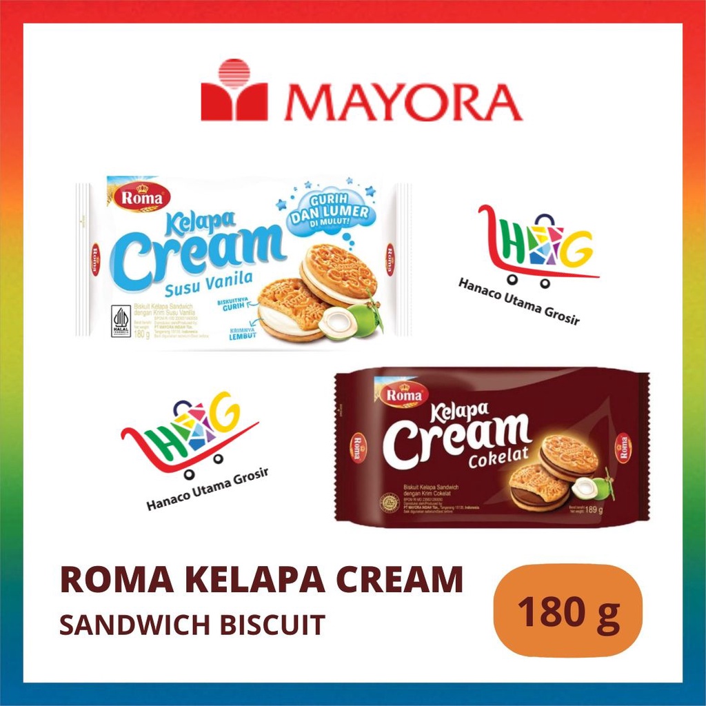 ROMA KELAPA CREAM 189g