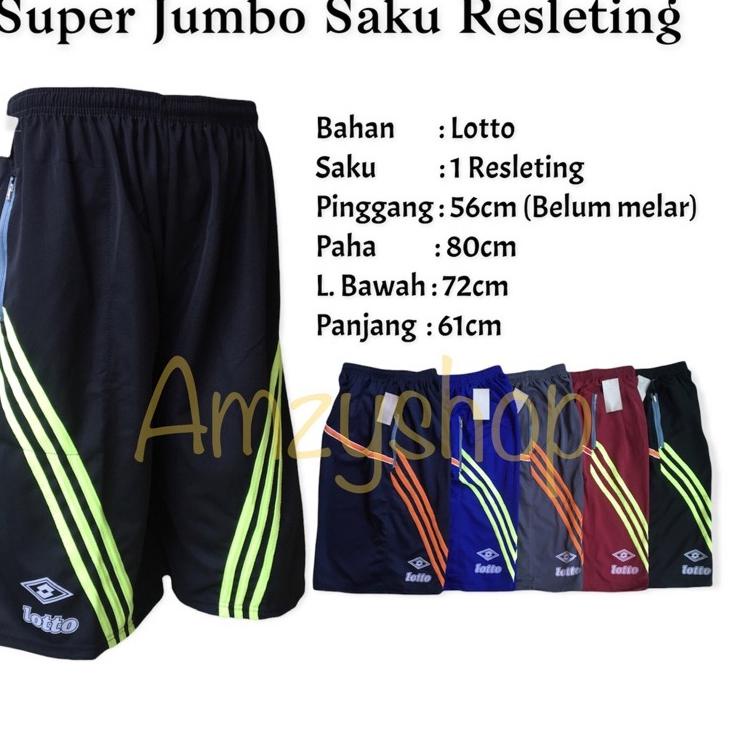 BFA.22Fe23ĸ • Celana Pendek Pria Super Jumbo Big Size XXL-XXXXL | Kolor Pria Dewasa Color Pendek Jum