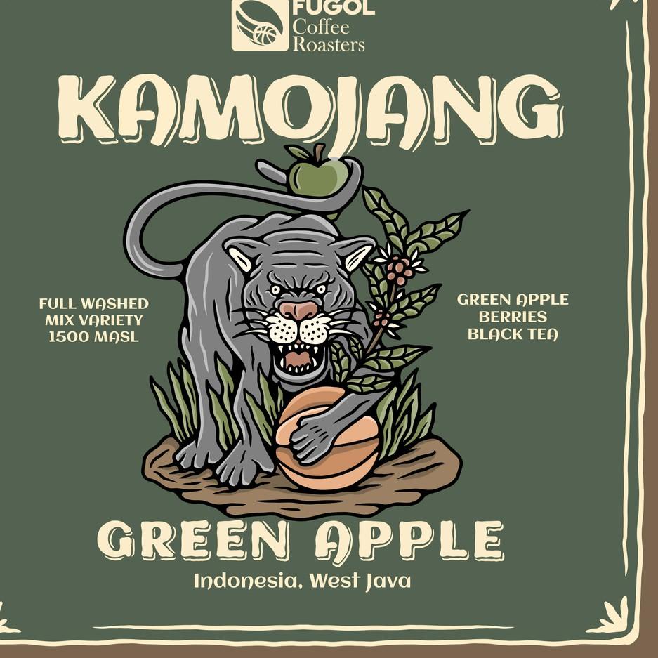 

☂ Kopi Arabika KAMOJANG GREEN (200 gr) Single Origin Specialty Coffee ♟