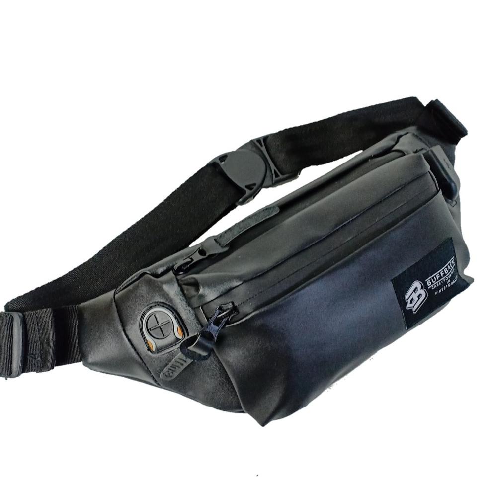 LANGSUNG KIRIM Tas Selempang WaistBag USB WaterProof Buffback North