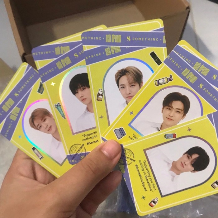 OFFICIAL PC PHOTOCARD SOMETHINC NCT DREAM VOL3 HOLO JENO JAEMIN RENJUN