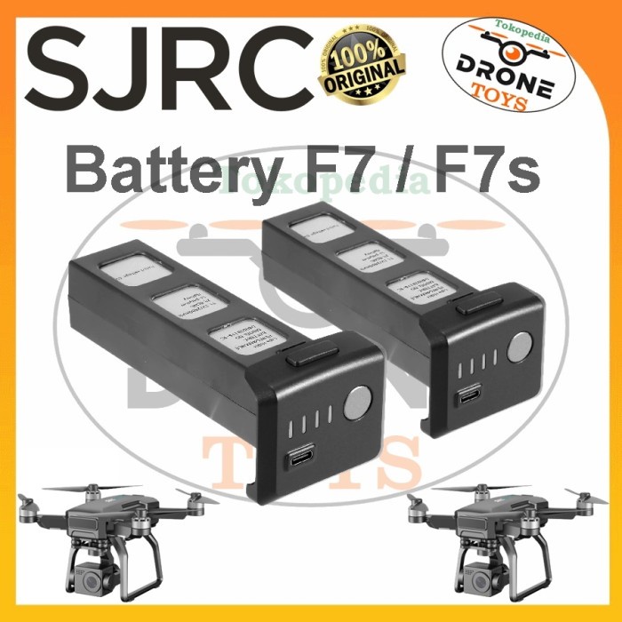 Battery SJRC F7 4K Pro Baterai Lipo 11.1V 2600mAh Baterai SJRC F7S ORI