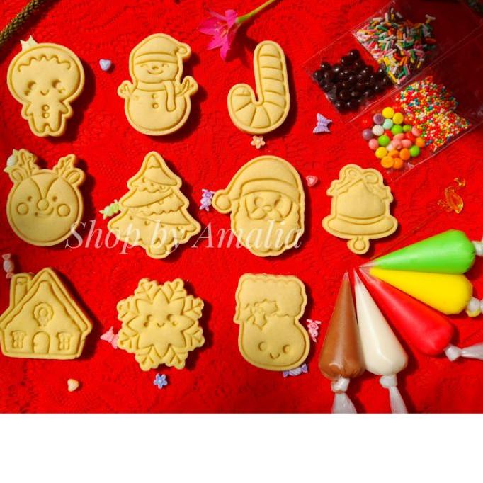 

✦ DIY Decorating Cookies Kit Christmas Edition/Natal (Big Size) ♤