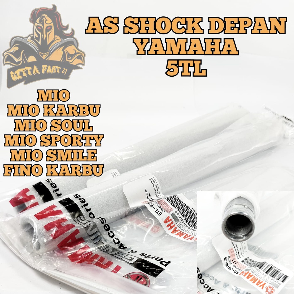 AS SHOCK DEPAN ASLI 100% ORIGINAL YAMAHA HARGA SATUAN KUALITAS ASLI ORIGIANL YAMAHA YGP PRESISI BAHAN BERKUALITAS DAN DIJAMIN AWET MIO KARBU MIO SOUL MIO SPORTY MIO SMILE FINO KARBU