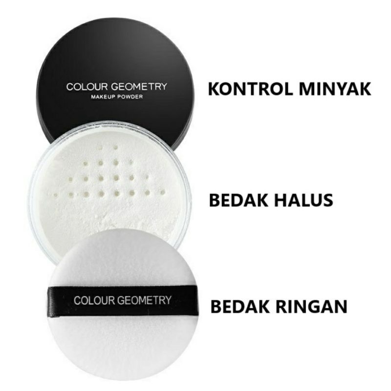 BEDAK TABUR LAMEILA COLOUR GEOMETRY | PENGONTROL MINYAK WAJAH