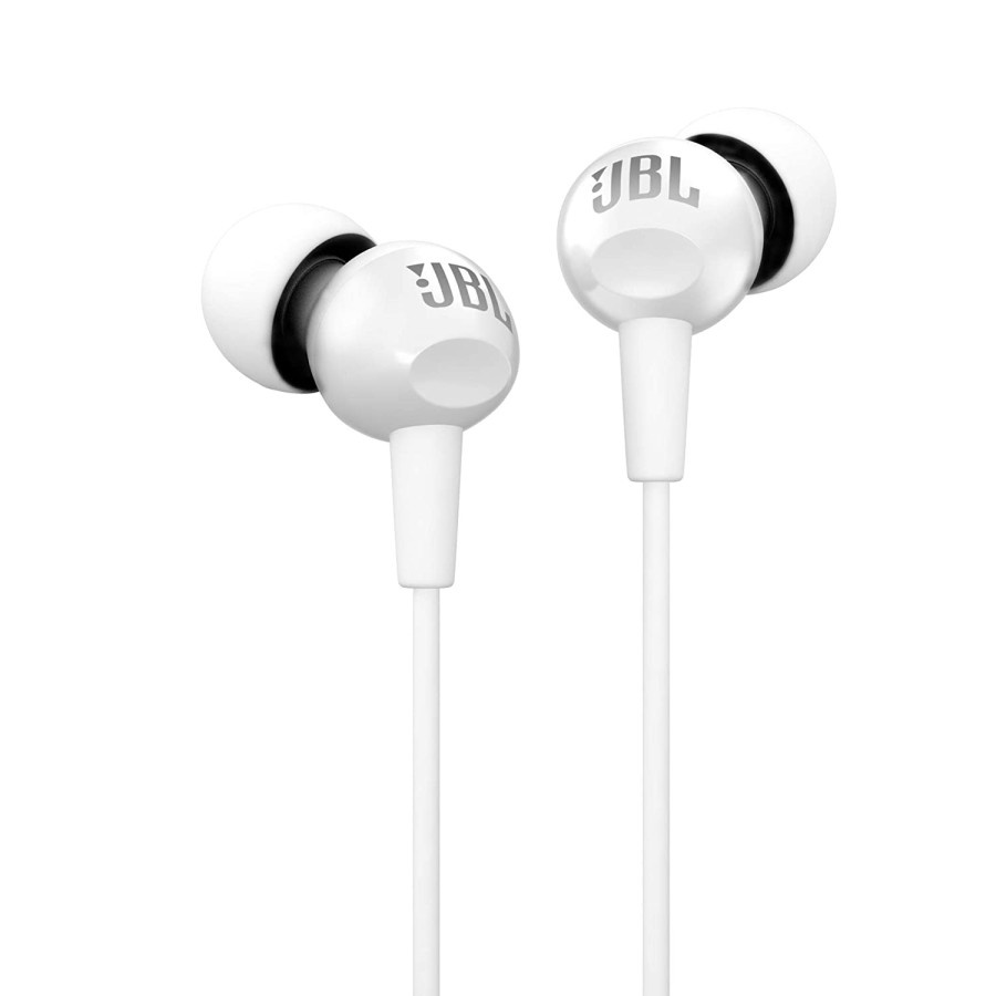 Earphone JBL C100Si Headset Original In Ear Handfree Headphones With Mic