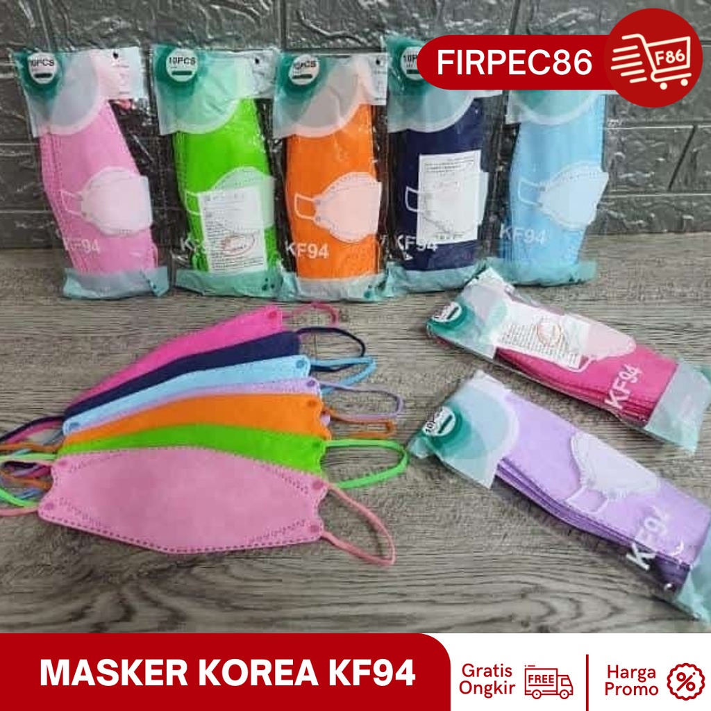 F86 MASKER KOREA KF94 MASKER KN95 MASKER N95 MASKER MEDIS KF 94