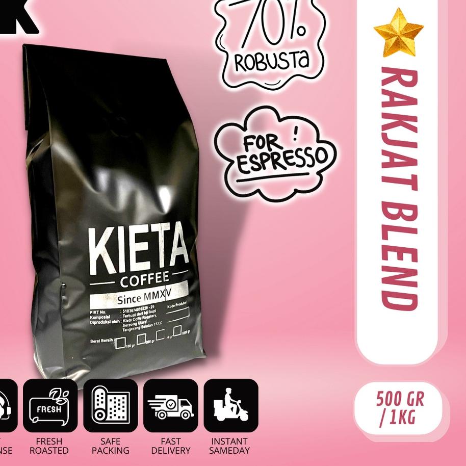 

❉ Biji Kopi Rakjat Espresso Blend 1kg ●
