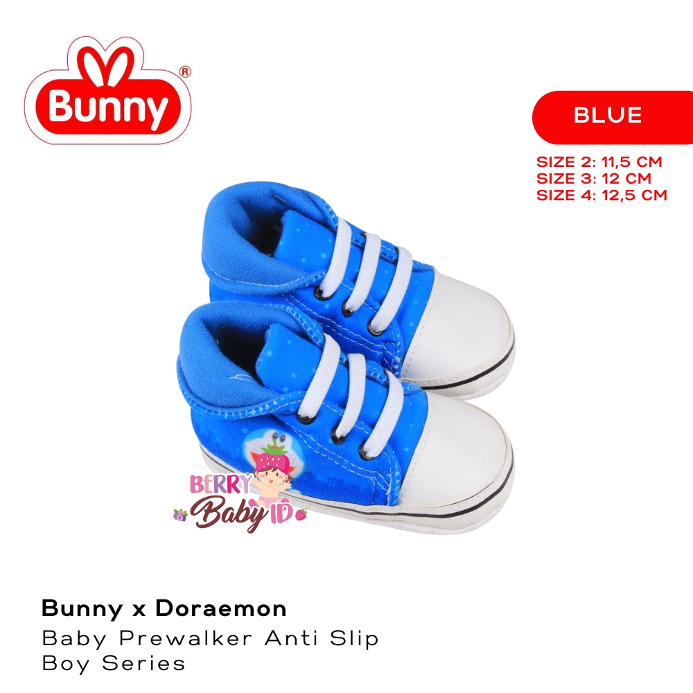 Lusty Bunny Sepatu Bayi Doraemon Prewalker Anti Slip Girl Boy Series Berry Mart