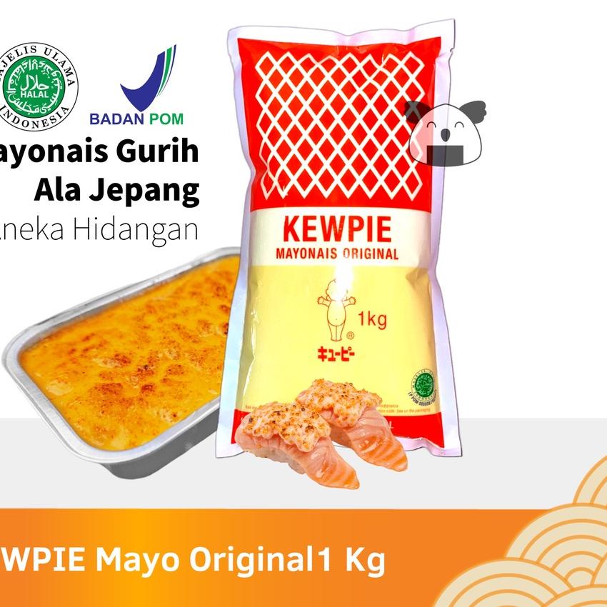 

✸ KEWPIE Mayo Original 1 Kg │ Mayonnaise Ori Ala Jepang ✲