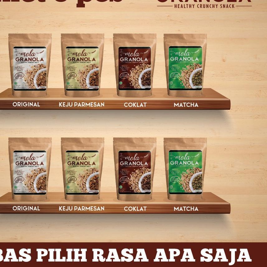 

QualityControl✔️⭐-8 pcs Mola Granola / muesli