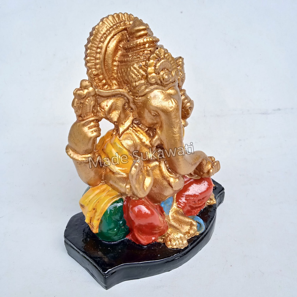 Patung Ganesha Ganesa mini 12cm