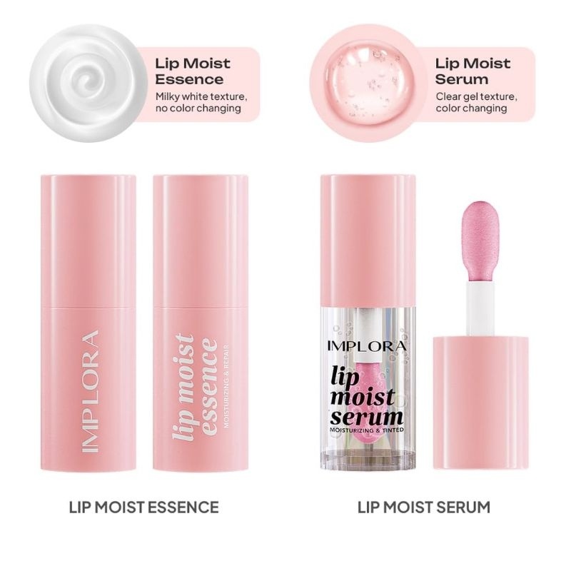 Implora Lip Moist Serum Melembabkan Merawat Bibir