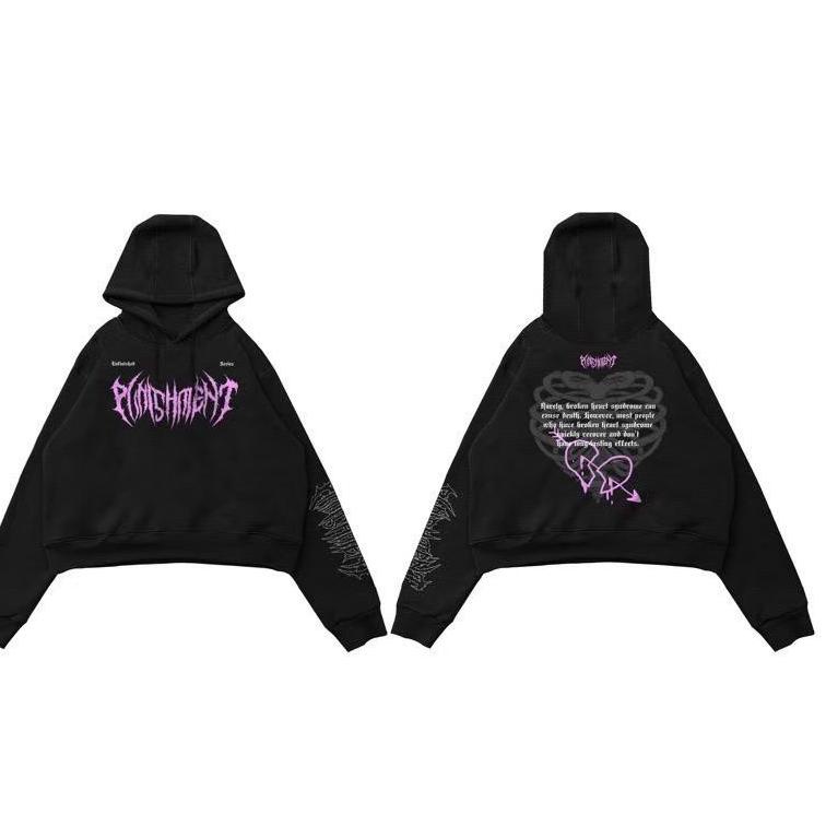 REKOMENDASI HOODIE CROP ORINAIL PUNISMENT /JAKET PRIA/SWEATER PRIA/HOODIE OVERSIZE/HOODIE CROP