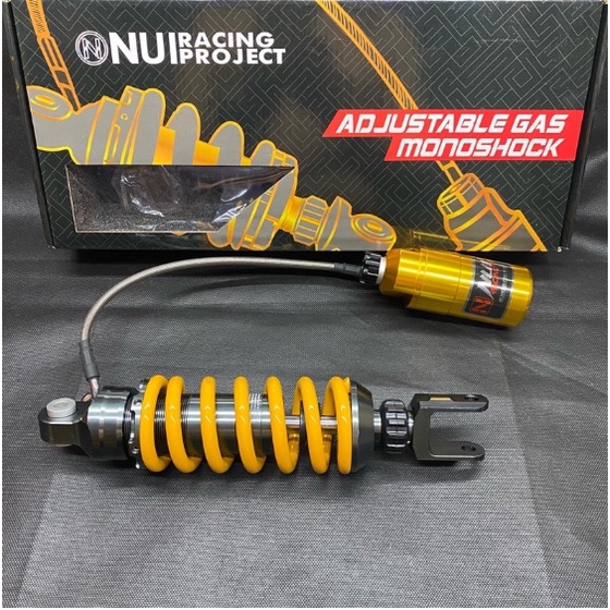 Shock Satria Fu 150 Vixion CB150 Nui Racing Tabung Pisah Double Dumper titan series