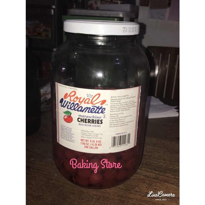 

Cherry Tangkai Merah Rep 100gram