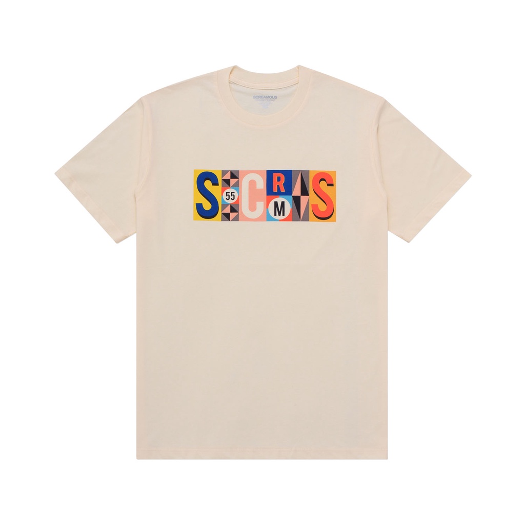 Screamous T-shirt - T SHIRT MOZAIC CREAM
