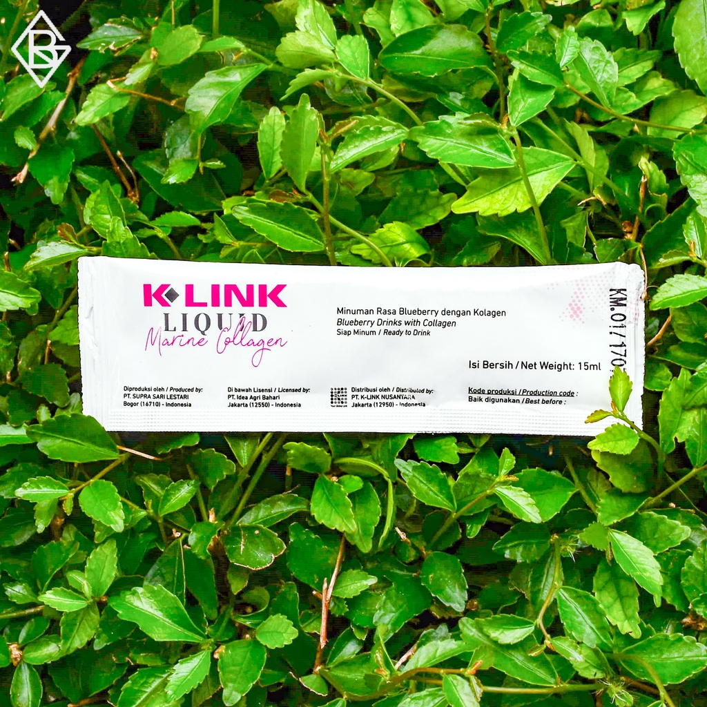 K-Link Liquid Marine Collagen 30 Sachet @ 15ml | COLLAGEN KLINK | ISI 30 SACHET