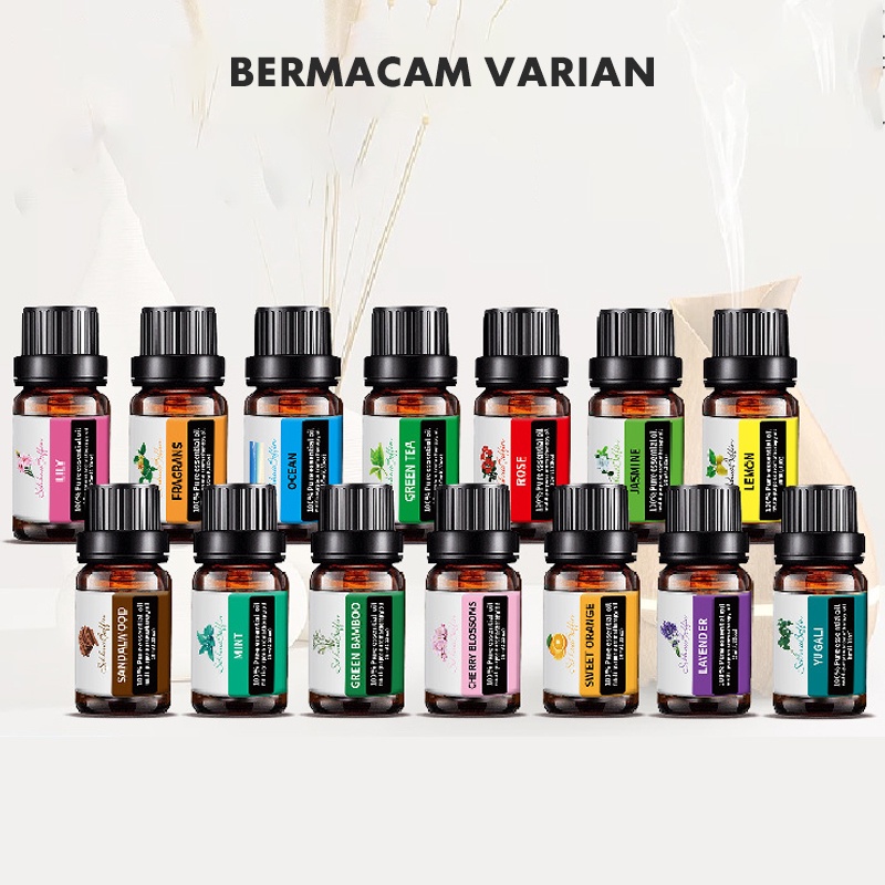 AROMATERAPI AROMATHERAPY ESSENTIAL OIL / OIL DISFUSER / OIL PENGHARUM RUANGAN / ESSENTIAL OIL / PIPET TETES OIL