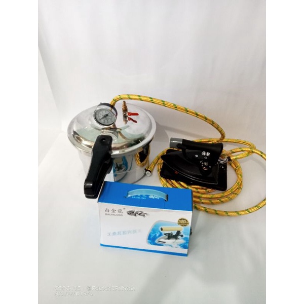 setrika uap boiler presto 12 liter.