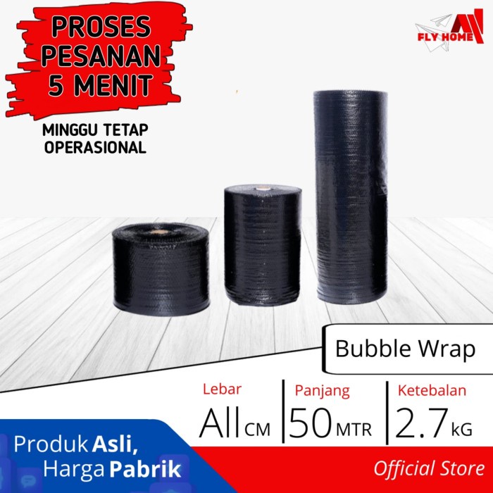 

Bubble Wrap Potong 42cm 30cm 65cm 125cm Hitam Putih bubblewrap