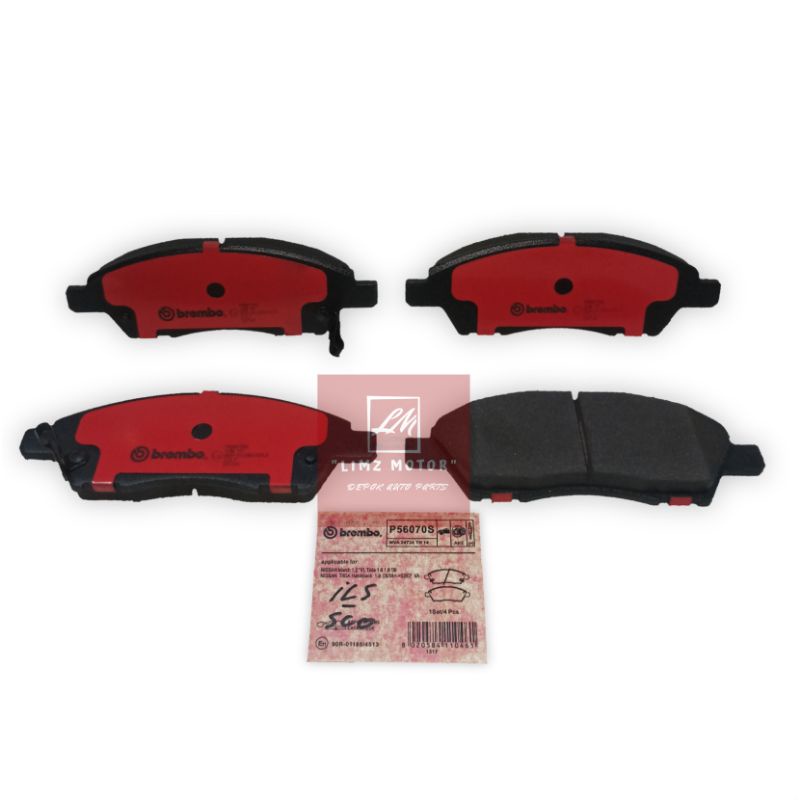 Brake Pad-Kampas Rem Depan Nissan Grand Livina 2008-2011