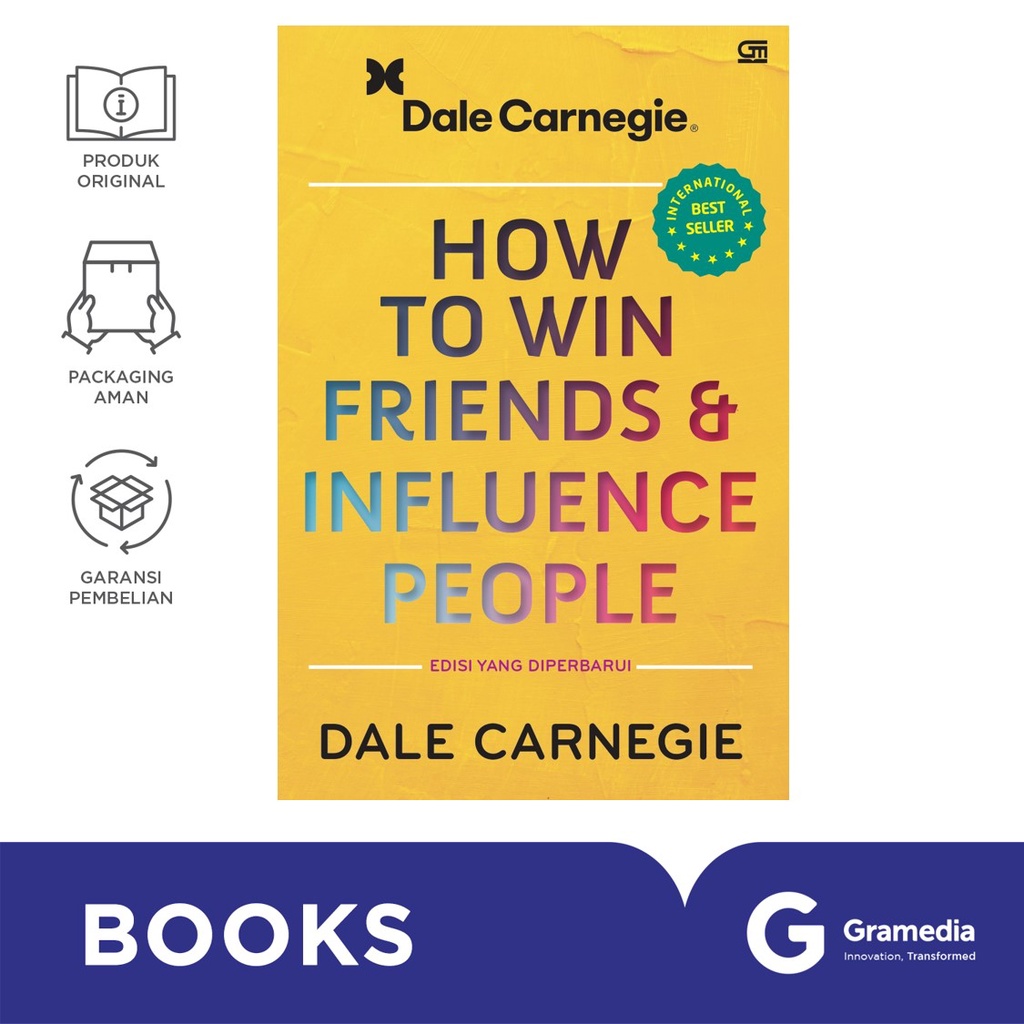 How to Win Friends and Influence People: Edisi yang Diperbarui (HC) (Dale Carnegie)