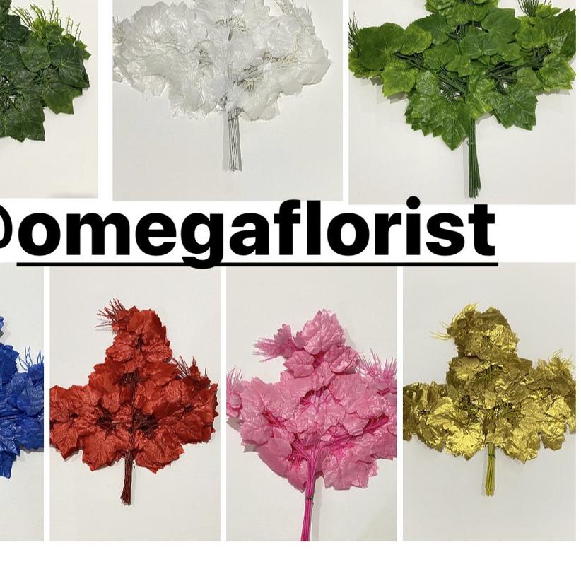 ✰ Daun Anggur Lusinan- Daun Dekorasi/ Daun Artificial / Daun Dekorasi Murah  / Daun Plastik / Daun P