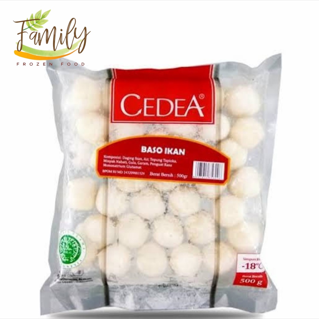 

Cedea Baso Ikan Besar 500gr Frozen Food Grosir