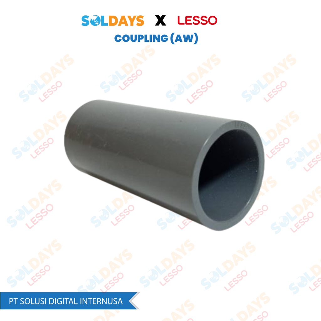 Lesso Socket (AW) - Coupling (AW) 2 inch / Socket (AW) - Coupling (AW) 2&quot; / Pipa PVC Fittings