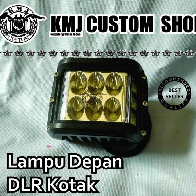 lampu depan BMX CUB kotak LED import hen04