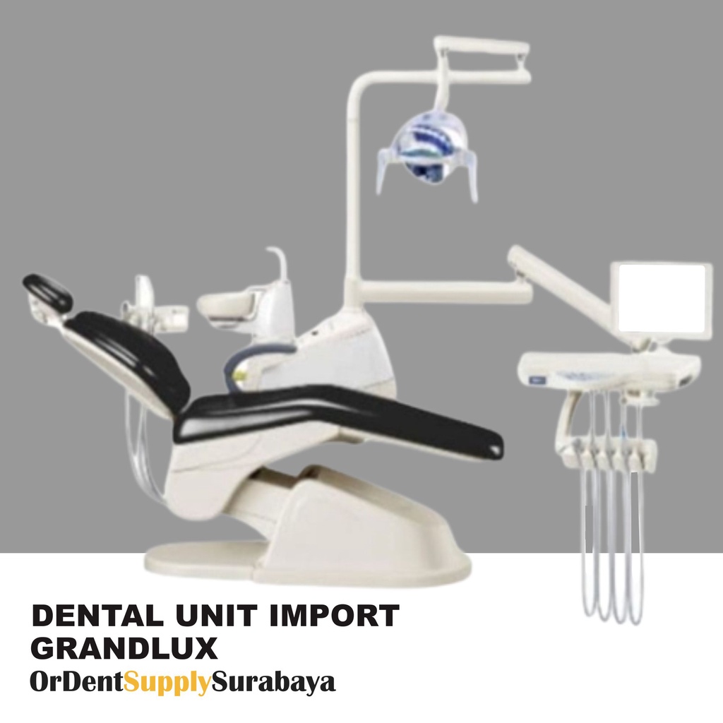 Dental unit grandlux full electric import komplit siap pakai