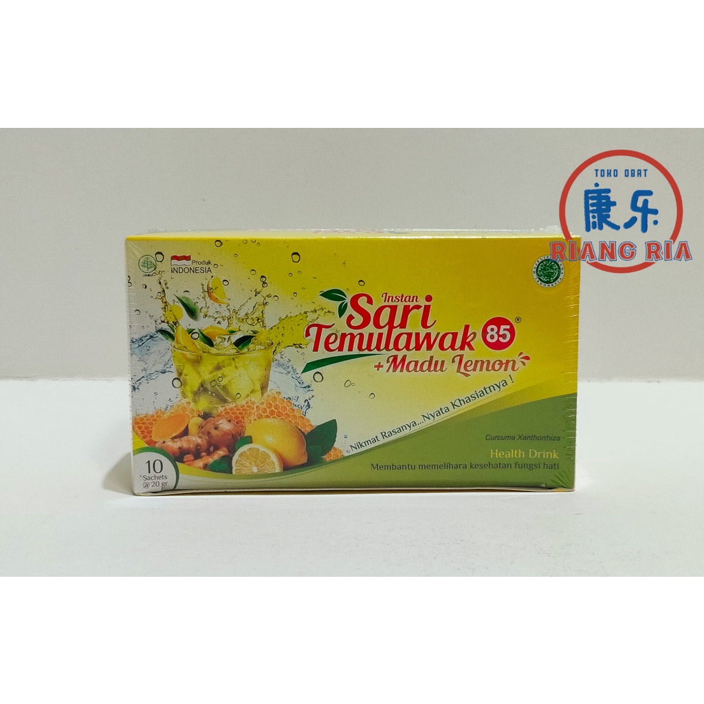 

Sari Temulawak Instant 85 - Madu Lemon Menyegarkan 10 Sachet