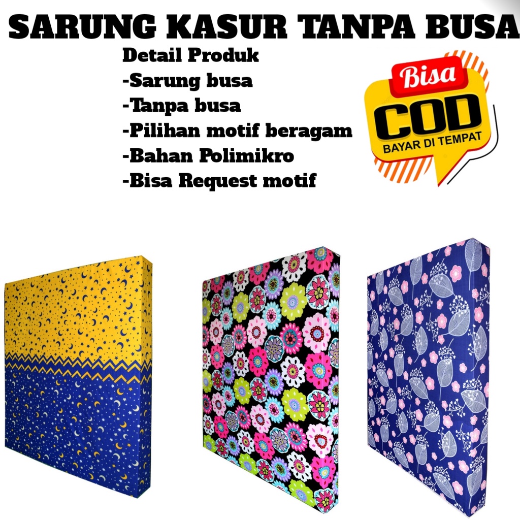 Sarung kasur busa inoac size 120x200 tebel 5,10,15,20,25,30//Cover busa inoac //sprei resliting busa