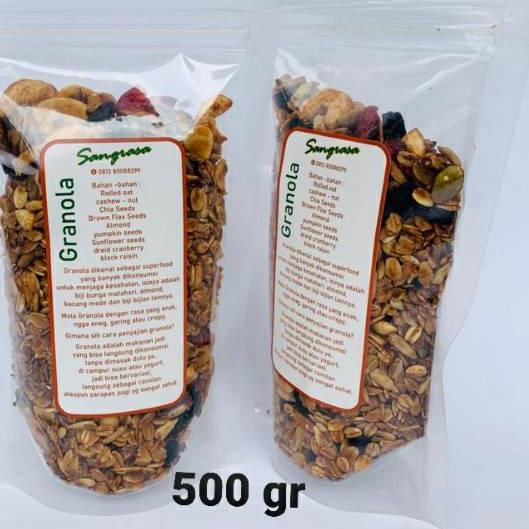 

❅ granola enak 500 gram granola ☜