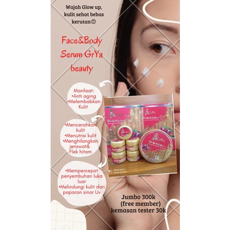 PAKET HEMAT DAPAT  5 PCS CREAM GRIYA BEAUTY ONLY 90rb