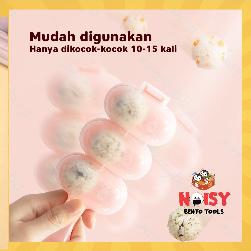 RICE BALL SHAKER | PEMBUAT BOLA NASI BENTO