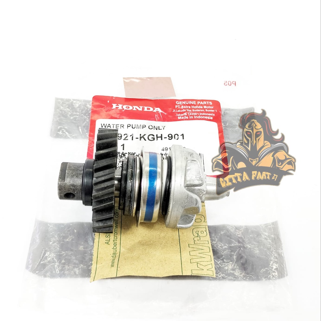 AS WATER PUMP SET KOMPLIT HONDA KGH KUALITAS ASLI ORIGINAL HONDA AHM PRESISI TINGGAL PASANG CB 150R CB150R NEW CBR 150R CBR150R NEW SONIC 150R SUPRA GTR 150 KIPAS SEAL WATERPUMP