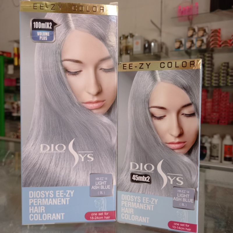 DIOSYS EE-ZY PERMANENT HAIR COLORANT - Light Ash Blue  | Hair Color | Pewarna Semir Rambut Dyosis