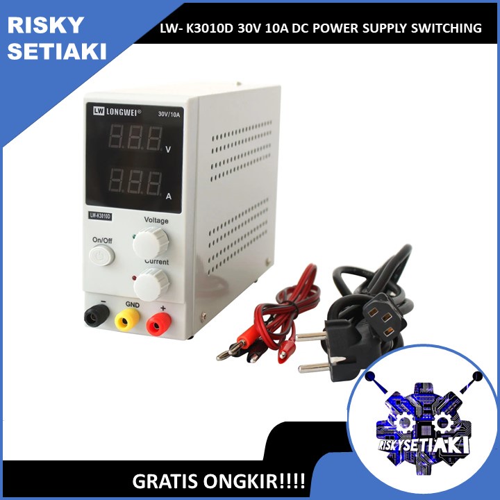 LW- K3010D 30V 10A DC POWER SUPPLY SWITCHING REGULATED ADJUSTABLE