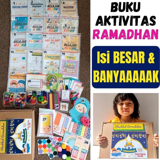 

Buku Kegiatan Ramadhan Anak Tk Paud Sd Aktivitas Agenda Puasa Ramadan