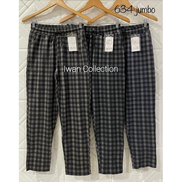 Terbaru Celana ZARA Kotak Import 634# Jumbo Murah