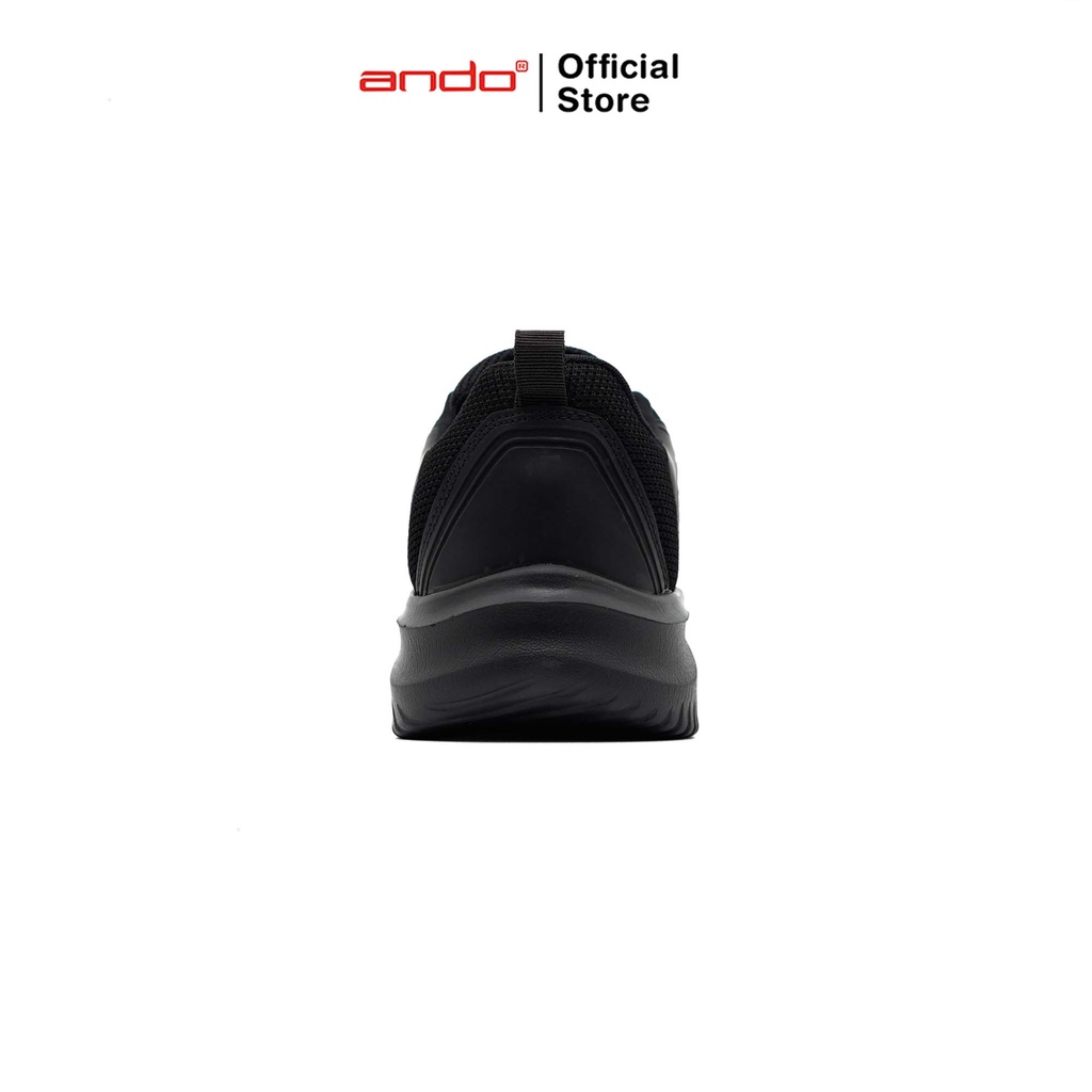 Ando Official Sepatu Sneakers Zapata Pria Dewasa - Hitam/Hitam