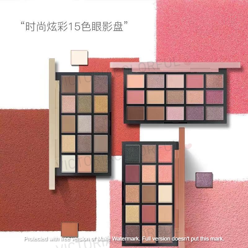(COD) Lameila Eyeshadow Make Up Kit Palette 15 Warna
