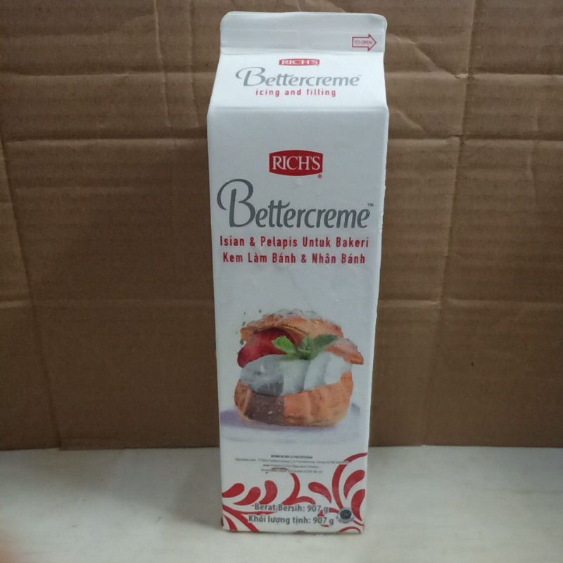 

Rich's Bettercreme 907 gr Icing and Filling Whipping Cream