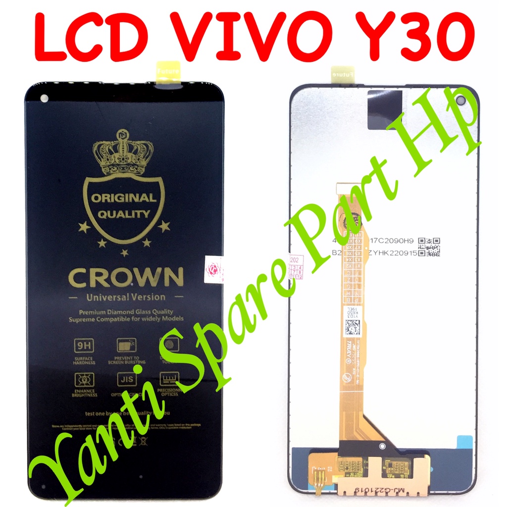 Lcd Touchscreen Vivo Y30 Y30I Fullset New