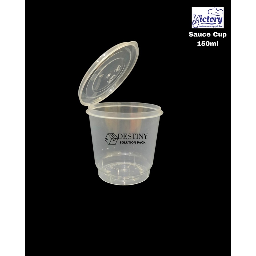 Thinwall Sauce Cup Victory 150ml (25 pcs)